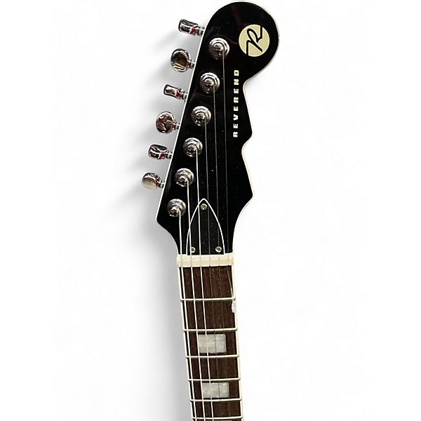 Used Reverend Warhawk DAW Trans Red Solid Body Electric Guitar