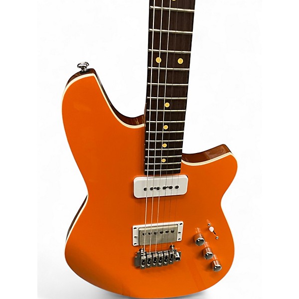 Used Reverend Kingbolt H90 Orange Solid Body Electric Guitar