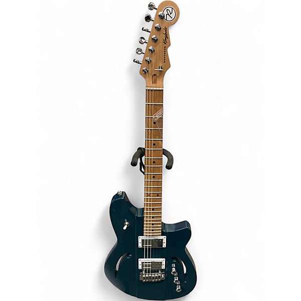 Used Reverend Kingbolt High Blue Solid Body Electric Guitar