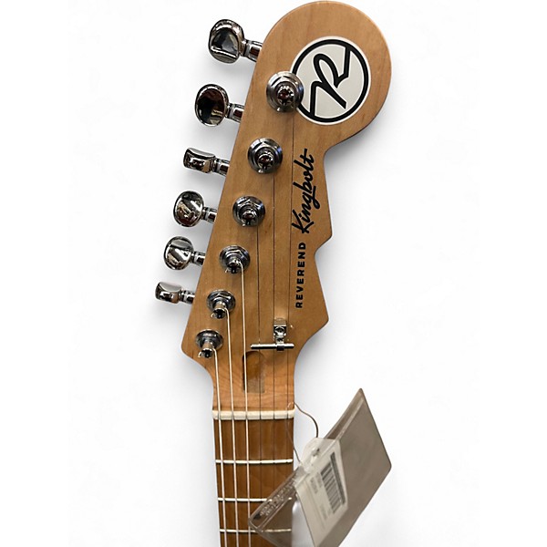 Used Reverend Kingbolt High Blue Solid Body Electric Guitar