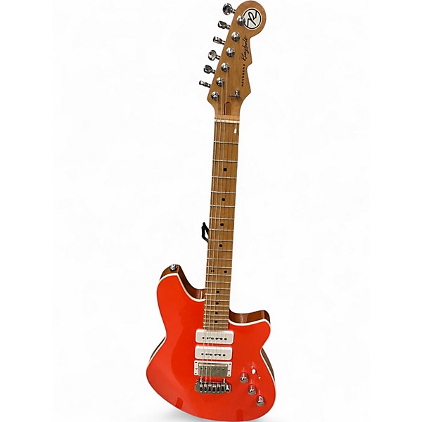 Used Reverend Kingbolt H290 Fiesta Red Solid Body Electric Guitar