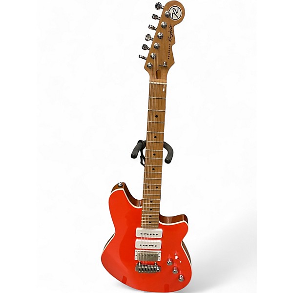 Used Reverend Kingbolt H290 Fiesta Red Solid Body Electric Guitar