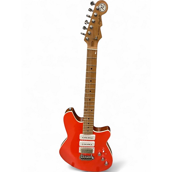 Used Reverend Kingbolt H290 Fiesta Red Solid Body Electric Guitar