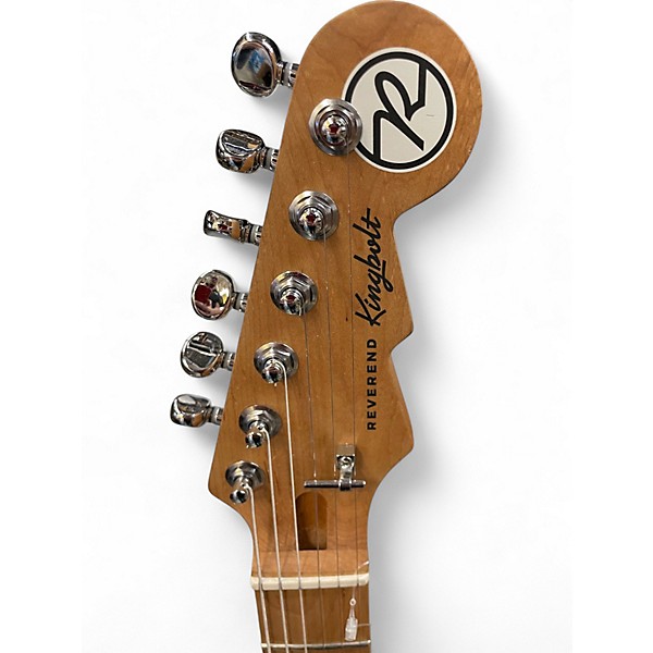 Used Reverend Kingbolt H290 Fiesta Red Solid Body Electric Guitar