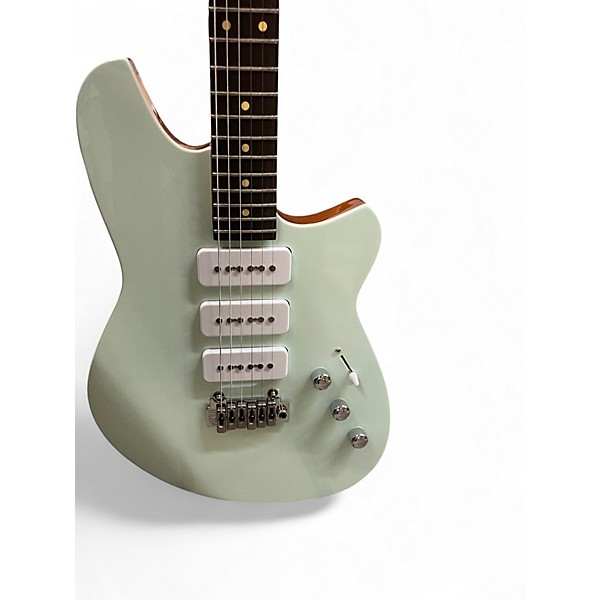 Used Reverend Kingbolt 390 Blue Solid Body Electric Guitar