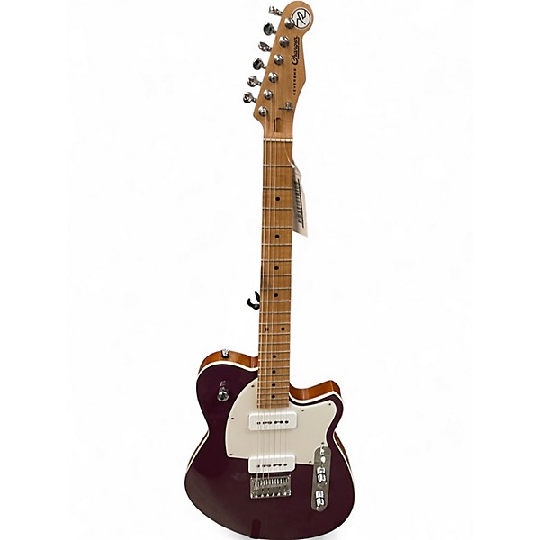 Used Reverend Charger 290 Purple Solid Body Electric Guitar