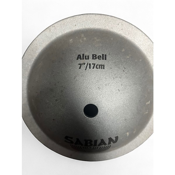 Used SABIAN 7in Aluminum Bell Cymbal
