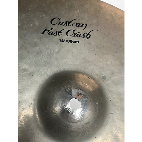 Used Zildjian 14in K Custom Fast Crash Cymbal