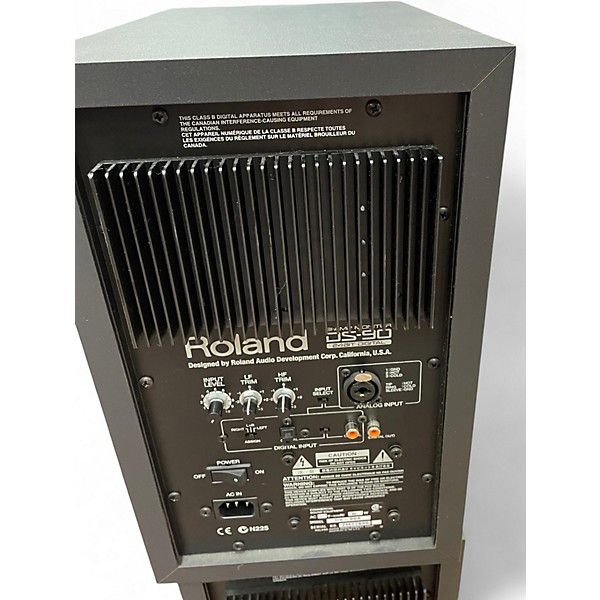 Used Roland DS-90A PAIR Powered Monitor