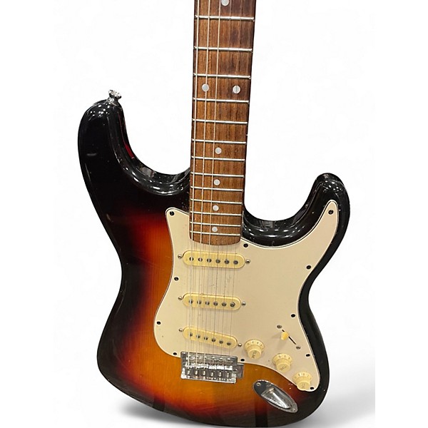 Used Vantom STRAT SSS Sunburst Solid Body Electric Guitar