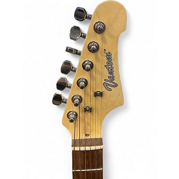Used Vantom TELE-STYLE Black Solid Body Electric Guitar