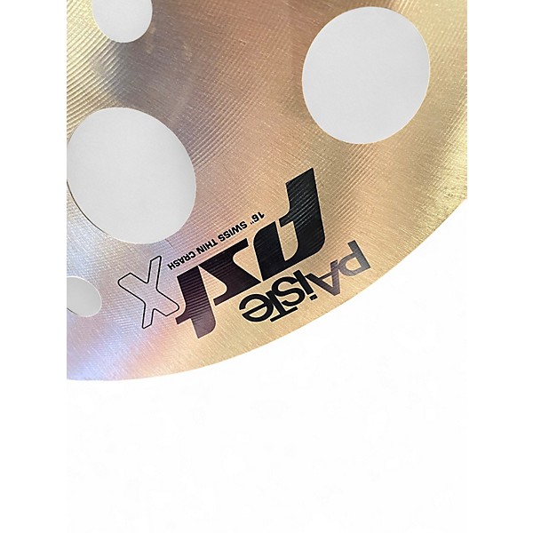 Used Paiste 16in PST SWISS THIN CRASH Cymbal