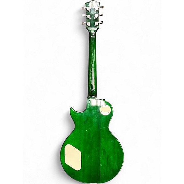 Used Iyv LES PAUL Trans Green Solid Body Electric Guitar