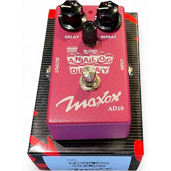 Used Maxon AD10 Analog Delay Effect Pedal