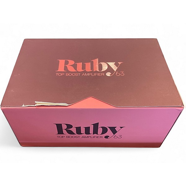 Used Universal Audio Ruby Top Boost Amplifier '63 Effect Pedal