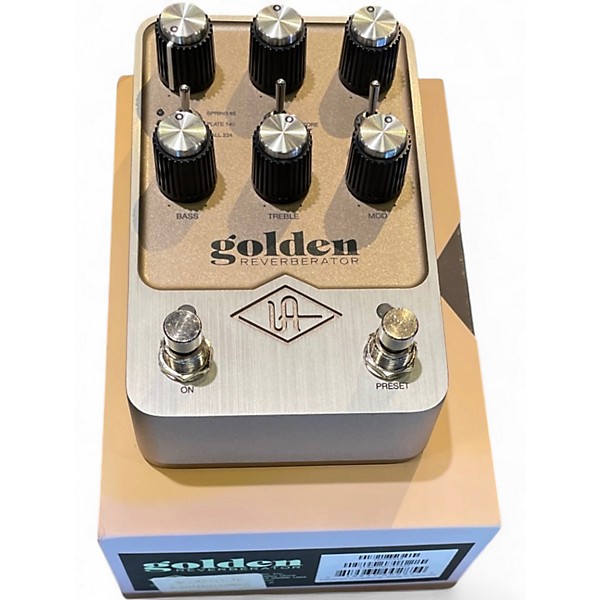 Used Universal Audio Golden Reverberator Effect Pedal