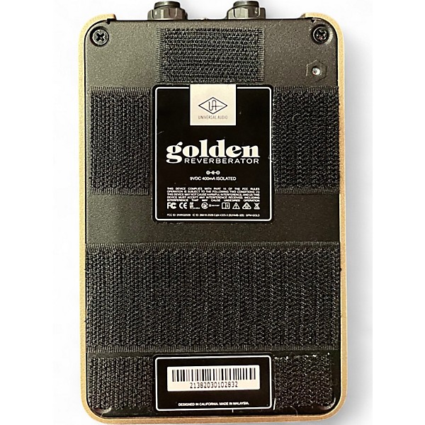 Used Universal Audio Golden Reverberator Effect Pedal