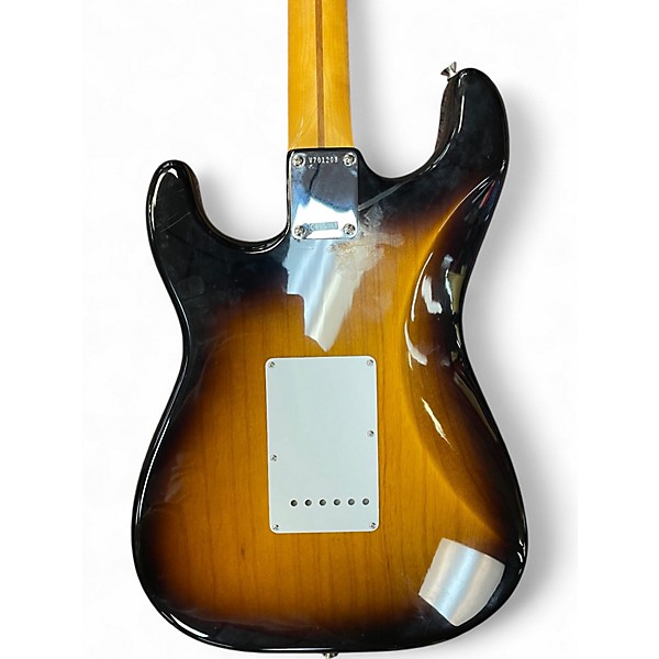 Used 2024 Fender 70TH ANNIVERSARY 1954 STRATOCASTER AMERICAN VINTAGE II 2 Color Sunburst Solid Body Electric Guitar