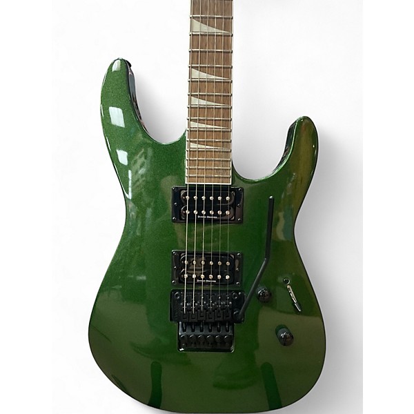 Used Jackson SOLOIST SLX DX Manalishi Green Solid Body Electric Guitar