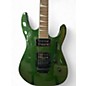 Used Jackson SOLOIST SLX DX Manalishi Green Solid Body Electric Guitar
