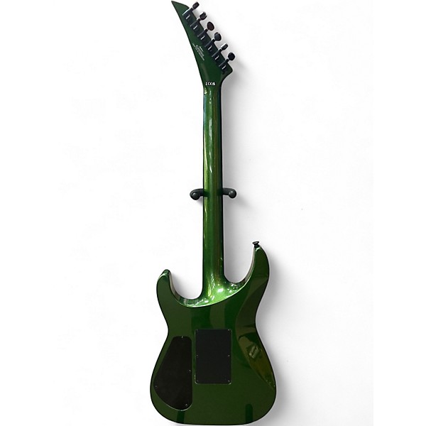 Used Jackson SOLOIST SLX DX Manalishi Green Solid Body Electric Guitar