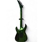 Used Jackson SOLOIST SLX DX Manalishi Green Solid Body Electric Guitar