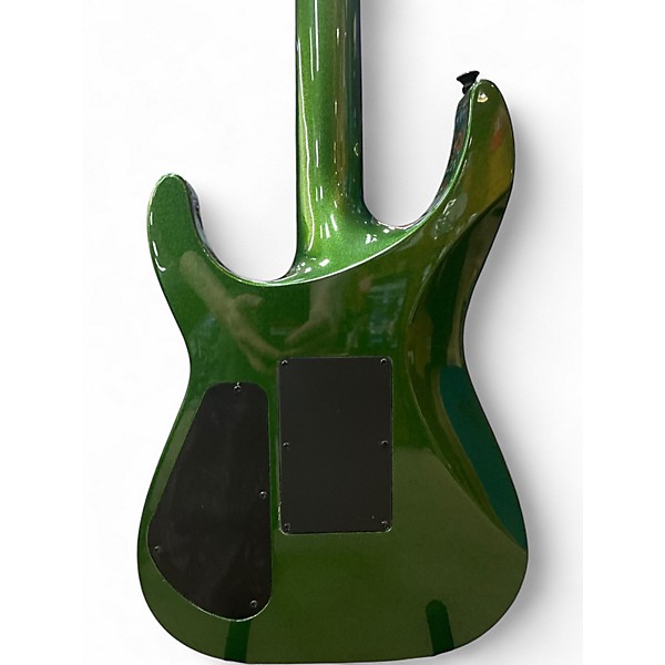 Used Jackson SOLOIST SLX DX Manalishi Green Solid Body Electric Guitar