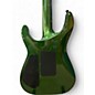Used Jackson SOLOIST SLX DX Manalishi Green Solid Body Electric Guitar