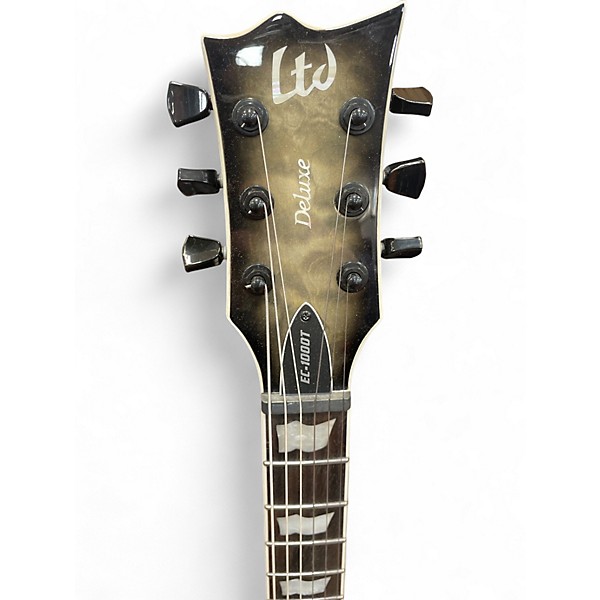 Used Ltd EC-1000T Charcoal Burst Solid Body Electric Guitar