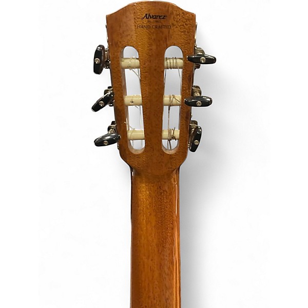 Used Alvarez AC65CE Antique Natural Classical Acoustic Electric Guitar