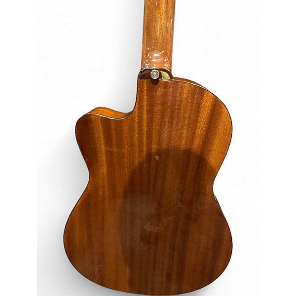 Used Alvarez AC65CE Antique Natural Classical Acoustic Electric Guitar