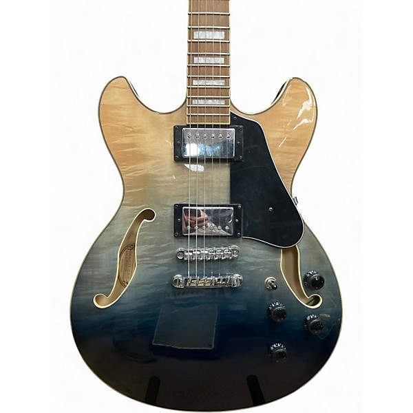 Used Ibanez AS73 Artcore INDIGO BURST Hollow Body Electric Guitar