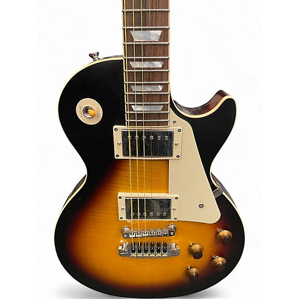 Used Epiphone INSPIRED BY GIBSON CUSTOM 1959 LES PAUL STANDARD REISSUE WASHED BOURBON SUNBURST Solid Body Electric Guitar