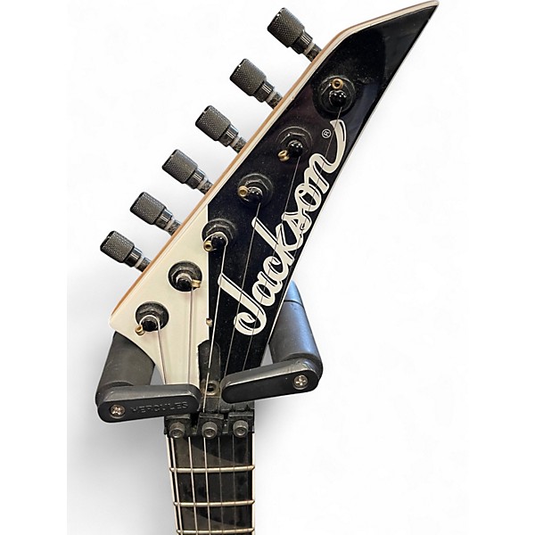 Used Jackson PRO SERIES KING V TWO FACE BLACK AND WHITE Solid Body Electric Guitar