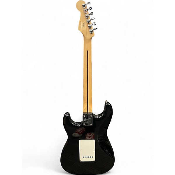 Used Squier Affinity Stratocaster Black Solid Body Electric Guitar