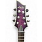 Used Schecter Guitar Research C1 Platinum Satin Purple Solid Body Electric Guitar