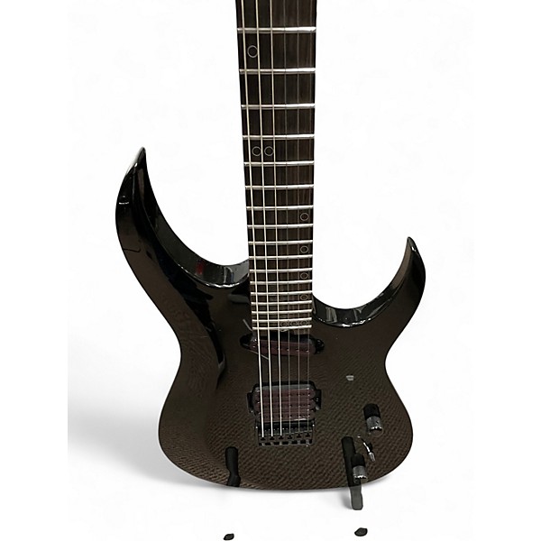 Used Schecter Guitar Research Sunset-6 Triad Gloss Black Solid Body Electric Guitar