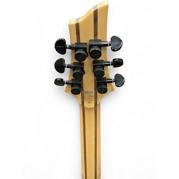 Used Schecter Guitar Research Sunset-6 Triad Gloss Black Solid Body Electric Guitar
