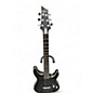 Used Schecter Guitar Research C1 Platinum Transparent Black Satin Solid Body Electric Guitar thumbnail