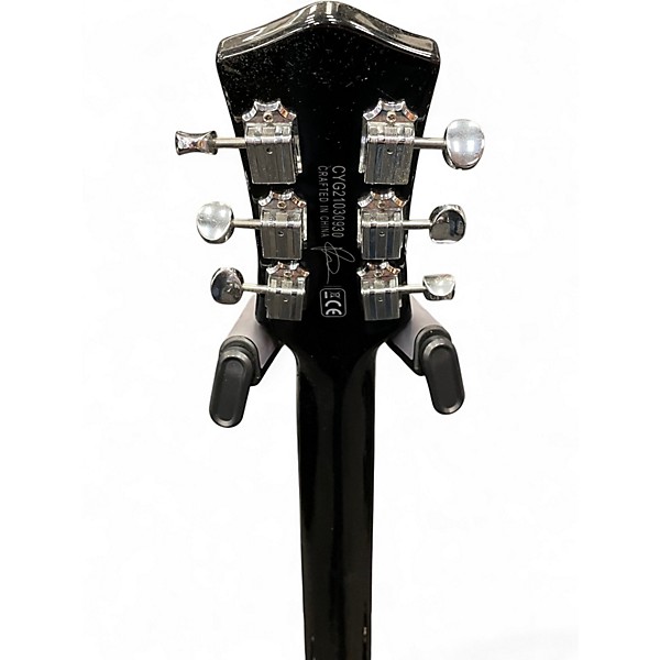 Used Gretsch Guitars G5135CVT-PS ELECTROMATIC PATRICK STUMP "STUMP-O-MATIC" BLACK WITH PEWTER STRIPES Solid Body Electric ...