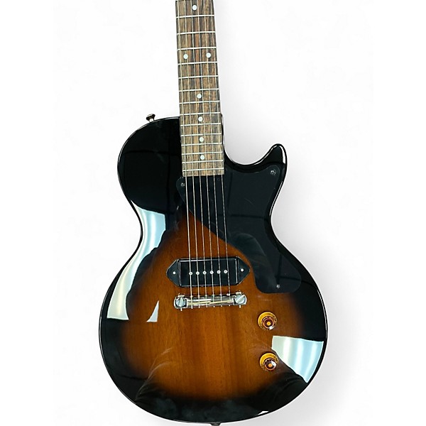 Used Epiphone Les Paul Junior 2 Color Sunburst Solid Body Electric Guitar