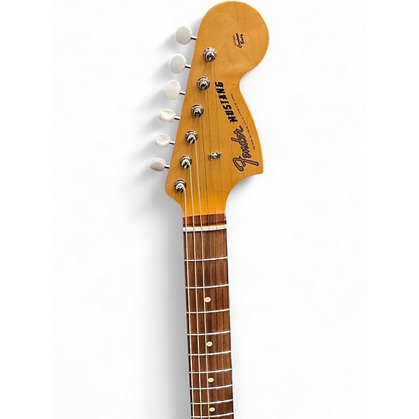 Used Fender Vintera 60s Mustang Green Solid Body Electric Guitar