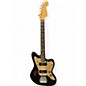 Used Fender INORAN JAZZMASTER Black and Gold Solid Body Electric Guitar thumbnail