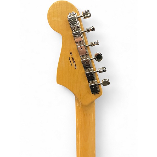 Used Fender INORAN JAZZMASTER Black and Gold Solid Body Electric Guitar