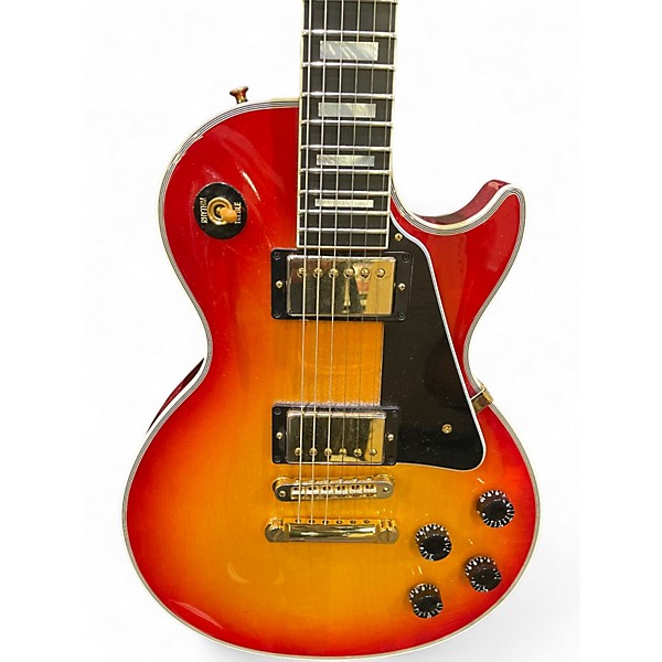 Used Gibson Les Paul Custom CHERRY BURST Solid Body Electric Guitar