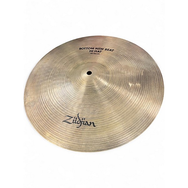 Used Zildjian 14in New Beat Hi Hat Pair Cymbal