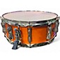 Used Yamaha 5.5X14 Stage Custom Snare Orange Drum