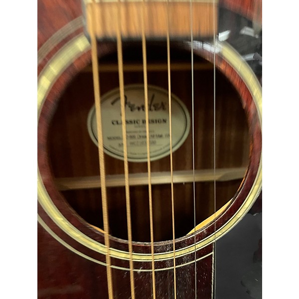 Used Fender cd60s Mahogany Acoustic Guitar