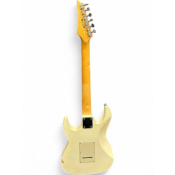 Used Ibanez GIO GRX40 WHITE Solid Body Electric Guitar