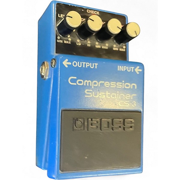 Used BOSS CS3 Compressor Sustainer Effect Pedal